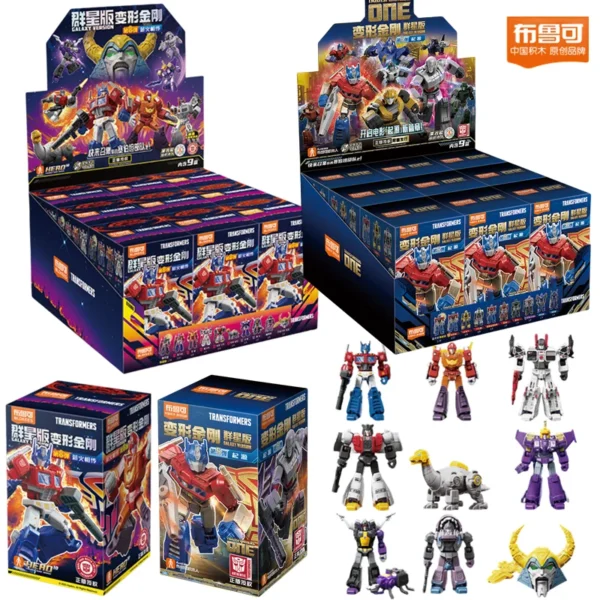 Animated movies Transformers One Building Blocks Blokees Optimus Prime Megatron Action Toy Figurine Kids Collections Gift - Image 2