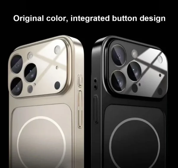Original Glass Nano Matte Case For iPhone 17 Pro Max Air 16 15 14 13 12 11 17 Pro Magnetic Magsafe Wireless Charging Armor Funda - Image 4