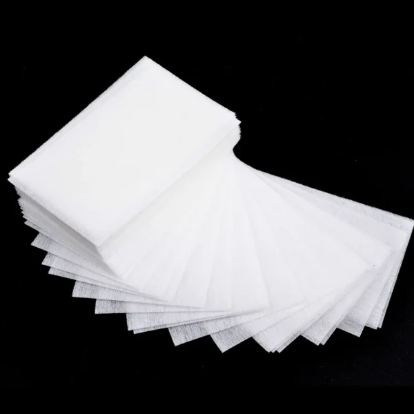 400/600Pcs/pack Solid Durable Nail Tools Manicure Gel Nail Polish Remover Pads Lint-Free Wipes 100% Cotton Napkins Wraps - Image 4