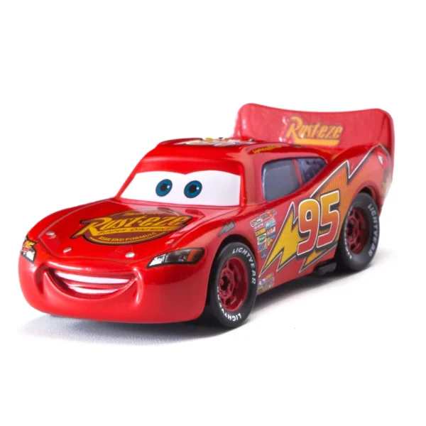 Cars Disney Pixar Cars Lightning McQueen 1:55 Alloy Metal Model Car Toy Mater Sheriff Metal Toys Vehicles Boy Children Gifts - Image 2