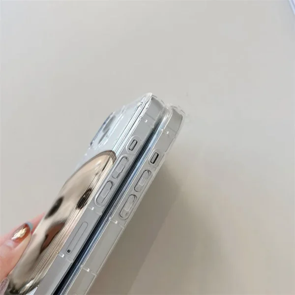 Sunglasses Cat Dog Phone Case for iPhone 11 Case iPhone 16 15 14 13 12 17 Pro Max XR X 8 7 Plus SE Transparent Shockproof Cover - Image 6