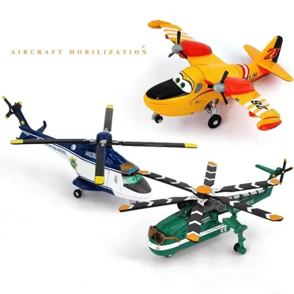 Disney Planes Toy Deluxe Windlifter Dipper Dlade Ranger Metal Diecast Alloy Classic Toy Plane Model For Children - Image 2