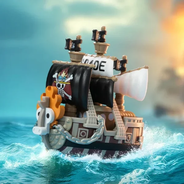 POPMART ONE PIECE THE GRAND LINE SERIES VEHICLES Blind Box Guess Bag Toys Doll Cute Anime Figure Desktop Ornaments Collection - Image 5