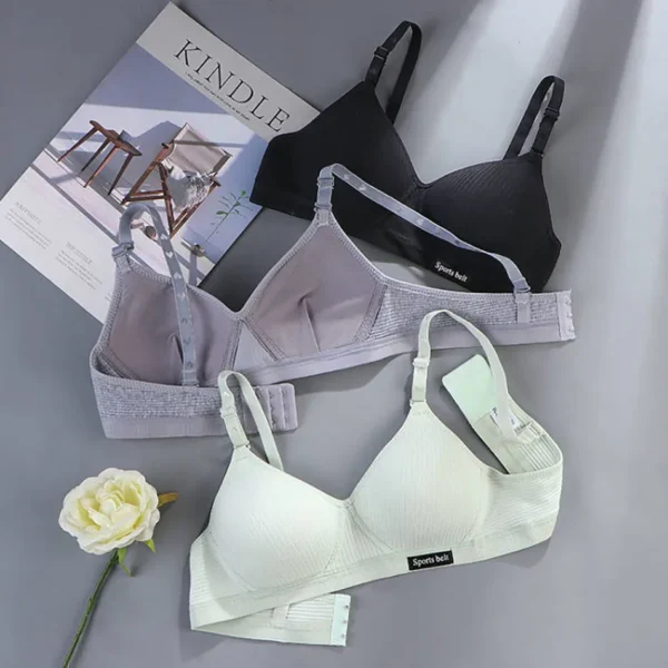 Sport Underwear for Teens Seamless Girl No Underwire Training Bra Soft Skin-Friendly School Girl Small Size Bra Clothing - Image 4