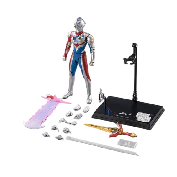 ZD Toys Ultraman Tiga Action Figure Joint Movable Agul Geed Trigger Ace Seven Jack Ultraman Adult Collection Figure Gift - Image 3