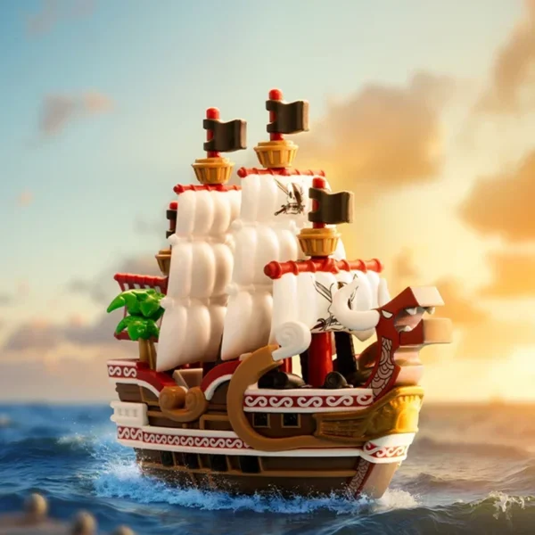 POPMART ONE PIECE THE GRAND LINE SERIES VEHICLES Blind Box Guess Bag Toys Doll Cute Anime Figure Desktop Ornaments Collection - Image 4