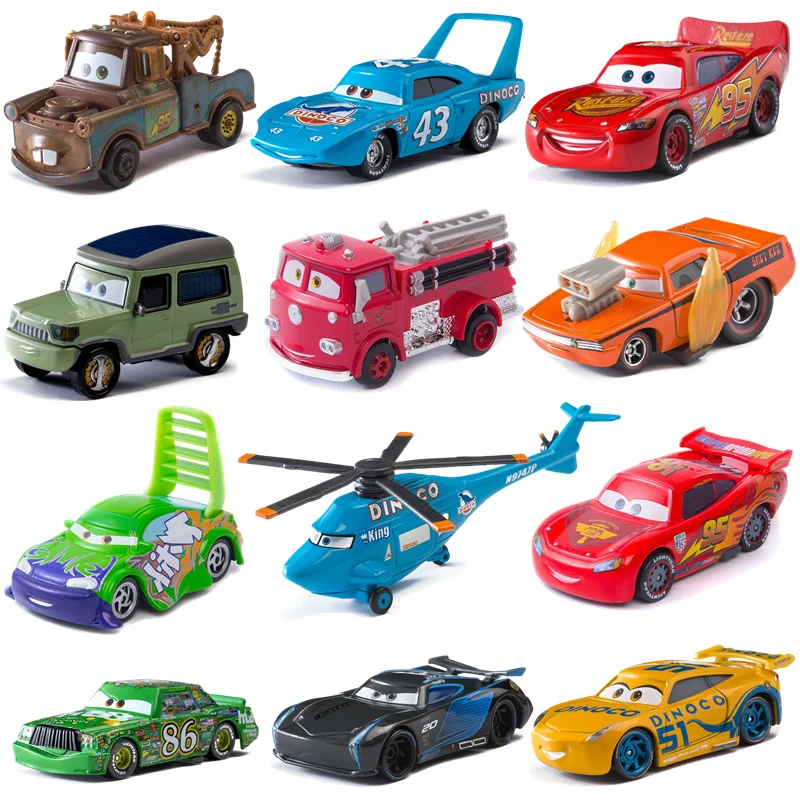 kf-Seb9b0171b621436ea45850285d97e8cfO Disney Pixar Cars 3 Lightning Mcqueen Toys Mater Model Collection 1:55 Diecast Vehicles Alloy Car Toy For Children Gifts - Image 1