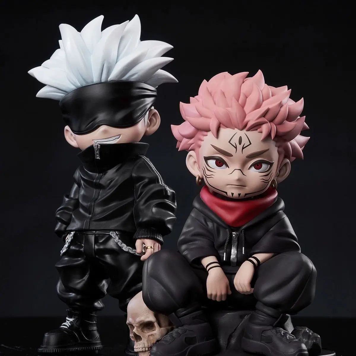 kf-Secdafcbf44824cc6842cec35a29c4490C Jujutsu Kaisen Anime Figure 3 Style Satoru Gojo Action Figure Lord of the Curse Sukuna Figurine Collection Model Doll Toys Gifts - Image 1