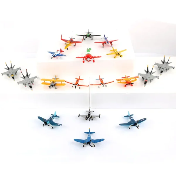 disney pixar planes toys Metal Diecast Strut Jetstream Dusty Metal Diecast classic alloy Toy Plane model for children - Image 2