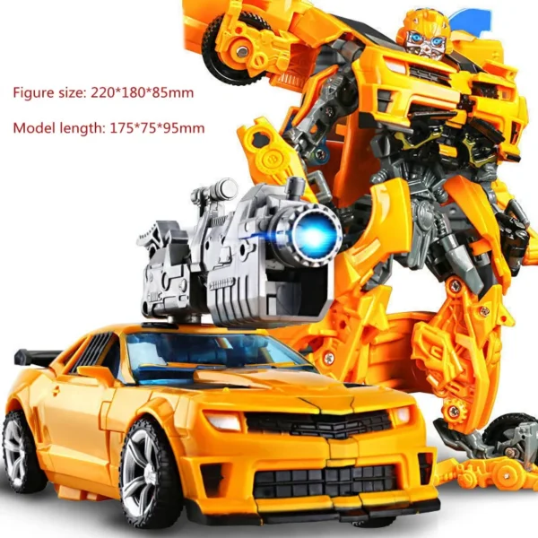 Transformation Toys Robot Car Alloy Plastic YS04A Optimu Prim Action Figure Anime Movie Series Children Birthday Gift - Image 5