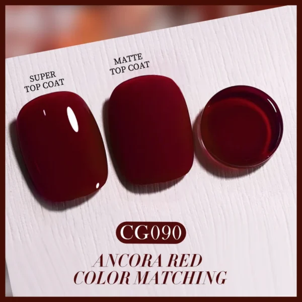 BORN PRETTY Gel Nail Polish Set Ancora Red Color Collection Soak Off UV LED Nail Gel Polish Kit for DIY Manicure Nails - Image 4