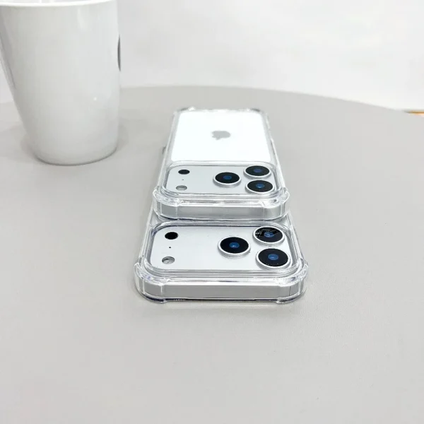 Airbag Anti Fall Crystal Phone Case for iPhone 17 Pro Max 17 Pro 17 Air 16 15 14 13 12 11 XR XS 7 8 Plus Back Slim Back Cover - Image 6