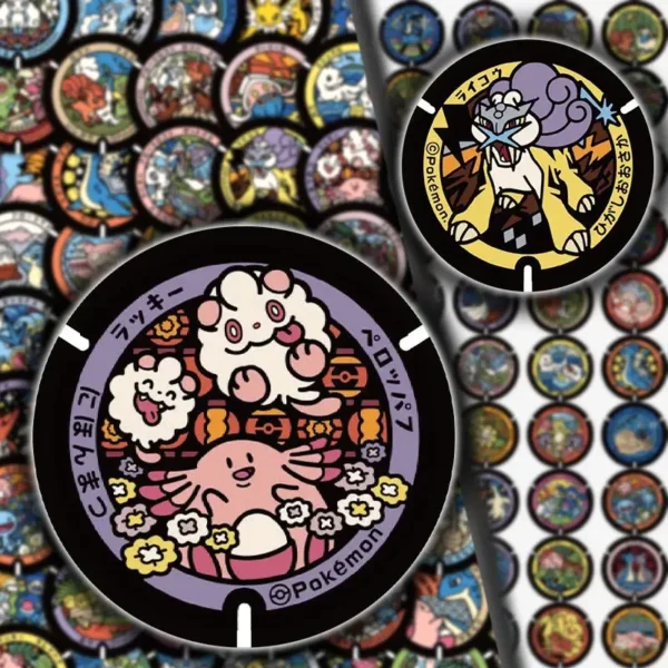 108pcs Kawaii Pikachu Pokemon Stickers Cute Eevee Cartoon Anime Decals Laptop Scrapbook Phone Classic Sticker Kids Toy - Image 3