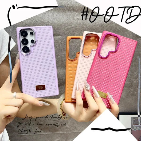 Luxury Girl Diamond Bling Glitter Phone Case for Samsung Galaxy S25 Ultra S24 S23 FE S22 S21 Plus A55 ZFLIP 6 High-grade Cover - Image 5