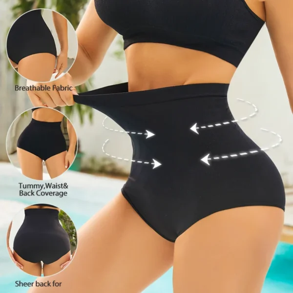3PCS Slimming High Waist Tummy Control Panties Women Briefs Panty Shaper Slimming Underwear Butt Lifter Shaping Body Shapewear - Image 2