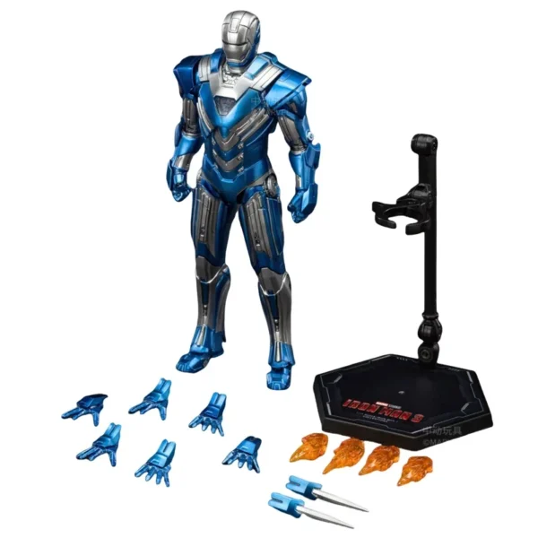 ZD Toys Iron Man Action Figure Iron Patriot MK1-7 MK17 MK33 MK85 MK30 War Machine Legends Avengers Tony Stark Collect Toy Gift - Image 3