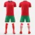 24-25 Portugal home green pants with logo