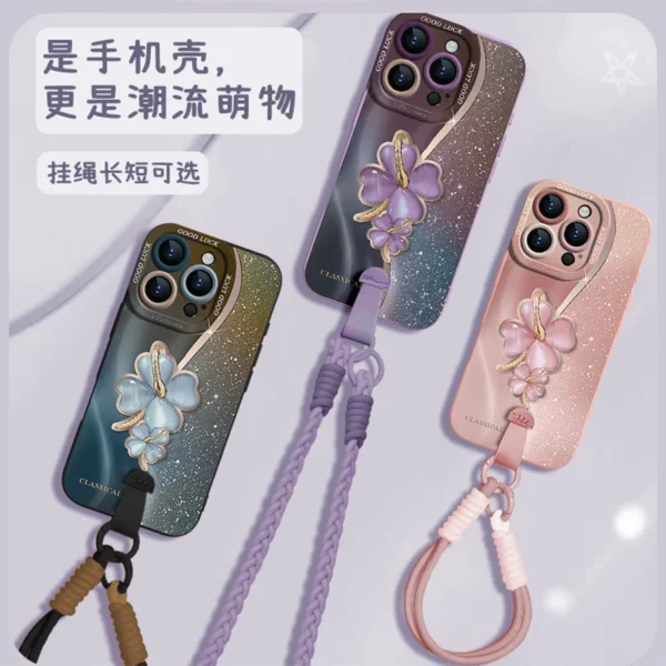 [Crossbody wrist lanyard] Dunhuang gourd is suitable for Huawei nova14pro mobile phone case new nova14 goddess nova13 energetic version temperament 12ultra niche 11 non-colliding style - Image 3