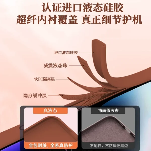 [Imported liquid silicone] Xingyu Orange Dunhuang Horse is suitable for Apple 17promax mobile phone case iphone17pro new iPhone air light national style 16promax super hot 15pro set - Image 3