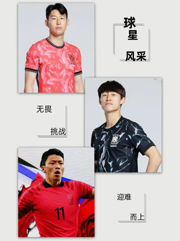 World Cup South Korea team jersey Son Heung-min national team game training uniform short-sleeved football uniform suit men's custom-made - Image 2