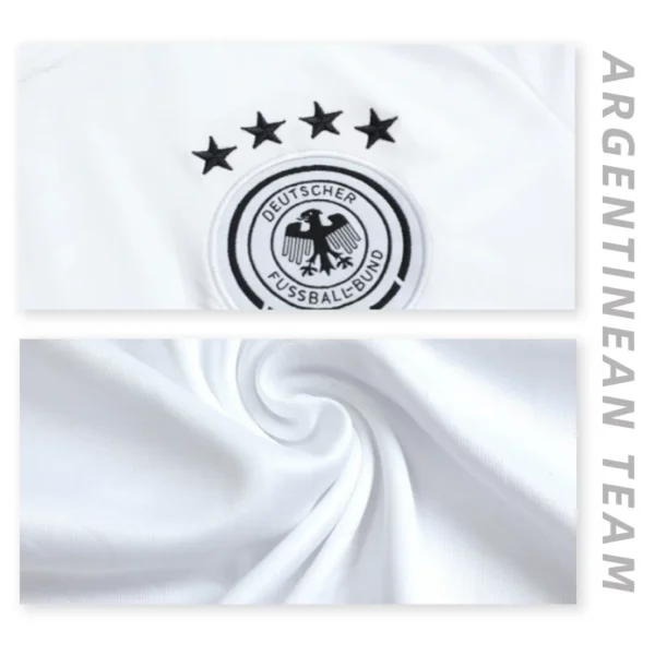 World Cup Germany Team Jersey Muller Havertz Short Sleeve Football Training Team Uniform Suit Men's Customized Women's Long Sleeve - Image 3