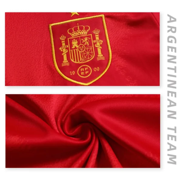 Spain jersey European Cup Yamal game training team uniform group purchase home and away football uniform suit men's customization - Image 3