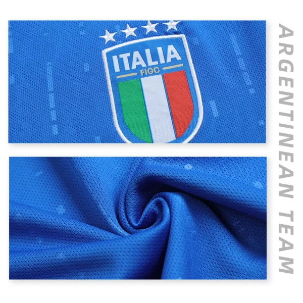 Italy jersey European Cup national team retro home and away football uniform suit men's customized game training uniform - Image 3
