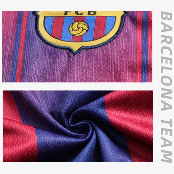 Champions League Barcelona jersey Yamal Barcelona Lewandowski football uniform suit men's custom adult training team uniform for women - Image 3