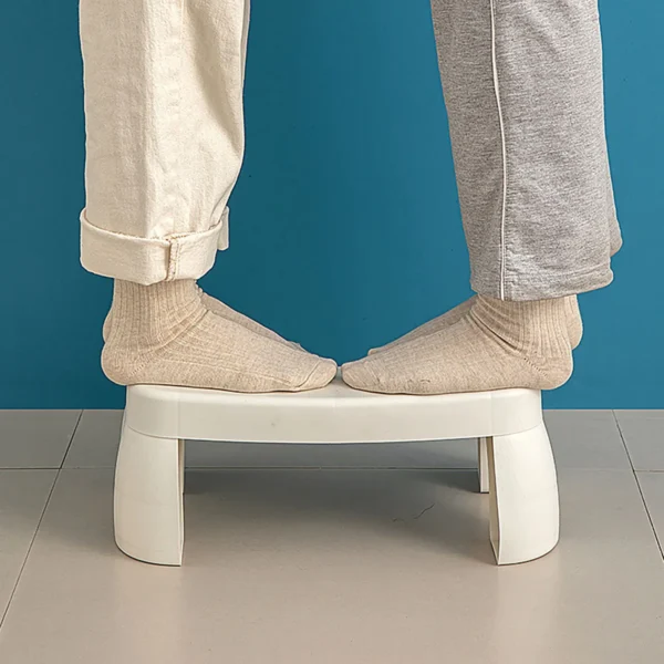 1pc Elderly chair step toilet foot walk wc stool Bathroom Toilet Wheel stool for toilets squat stool foldable chair，non-slip - Image 3