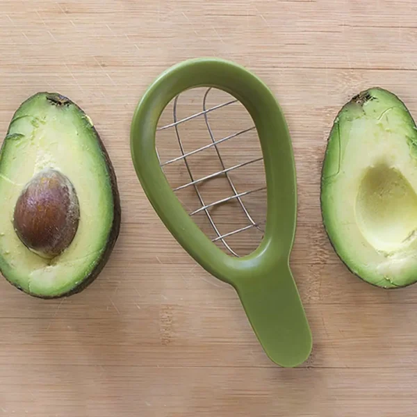 1pc Stainless Steel Avocado Cutter - Image 3