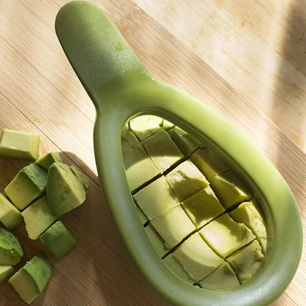 1pc Stainless Steel Avocado Cutter - Image 4