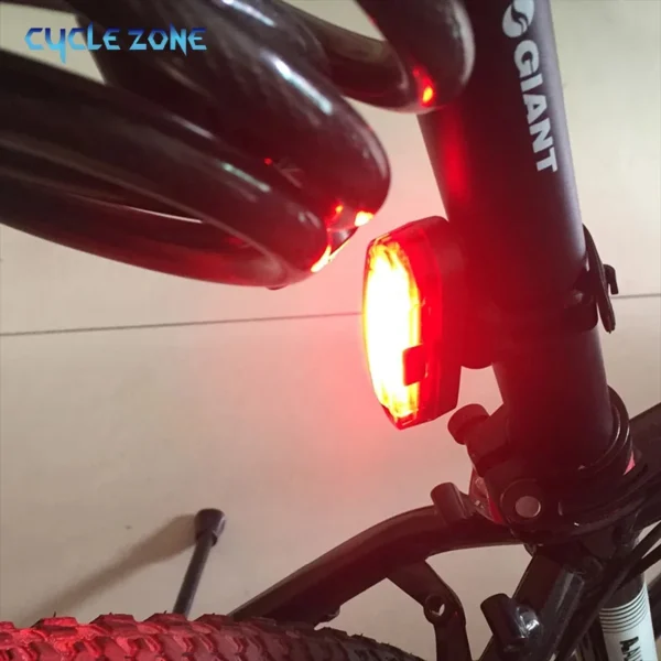 Bicycle Taillight MTB Red Light Bike Rear Light Cycling Warming Safety Lamp USB Rechargeable Led Bike Light Bike Accessories - Image 6