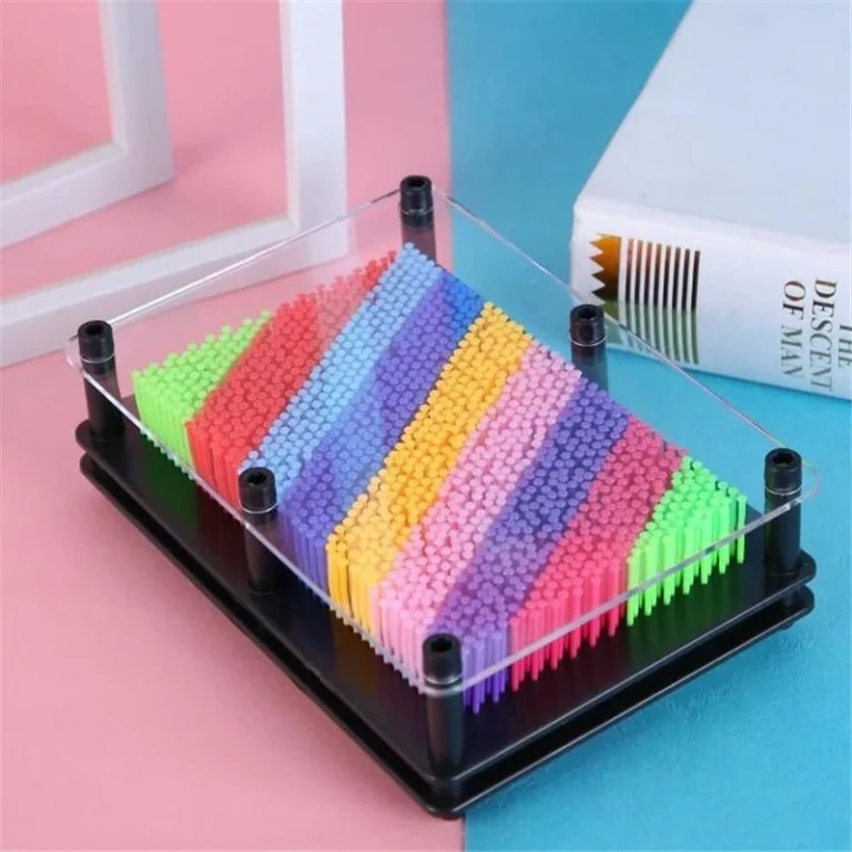 3D Clone Pin Compression Art Clone Hand Model Children's Toy Screen Insertion Pin Board Sculpture Painting Carving Illustration - Image 5