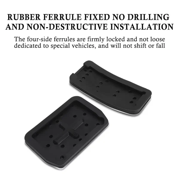 YZ For Tesla Model 3 Model Y Highland 2017 to 2025 Foot Pedal Fuel Brake Pedal Rest Pedal Pads For Tesla Car Accessories - Image 6