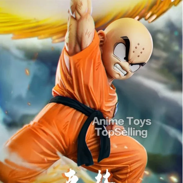 17cm/6.7in Anime Dragon Ball Z Figure Kienzan Krillin Action Figure Pvc Collection Model Toys for Children Gifts - Image 3