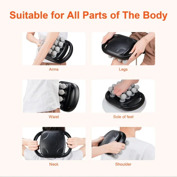 16-Head Fascia Gun High-Frequency Vibration Body Massage Gun Waist and Back Massager Neck Shoulder Massager Muscle masajeador - Image 2