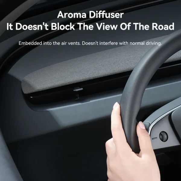 YZ Compact Air Vent Diffuser Clip for Tesla Model 3 Y Highland Juniper Mount Adapter Car Air Fresheners & Interior Upgrades - Image 6