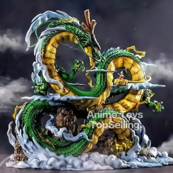 23cm/9.05in Anime Dragon Ball Z Figure Shenron Goku And Shenron Action Figure Model Pvc Statue Doll Collection Toy Gifts - Image 7