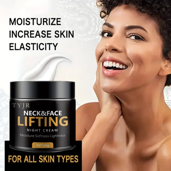 Neck Lines Protein Cream Collagen Eliminate Neck Fine Lines Anti-ageing Lift Rejuvenation Nourish Eliminate Double Chin SkinCare - Image 3