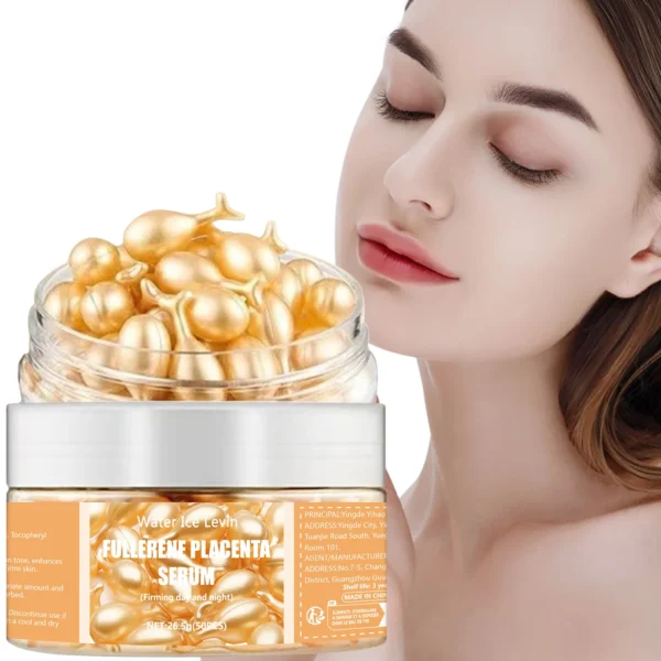 50Pcs Collagen Face Care Capsules Serum Spot Acne Wrinkle Remover Firming Whitening Hyaluronic Acid Essence Skin Care New style - Image 7