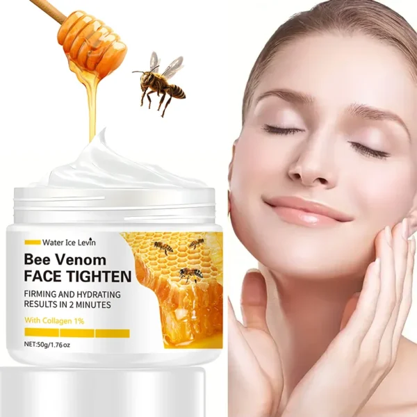 Bee Vemon Instant Facial Lifting Cream - Firms and Firms Skin, Smoothes Fine Lines and Wrinkles | All Skin Types - Image 7
