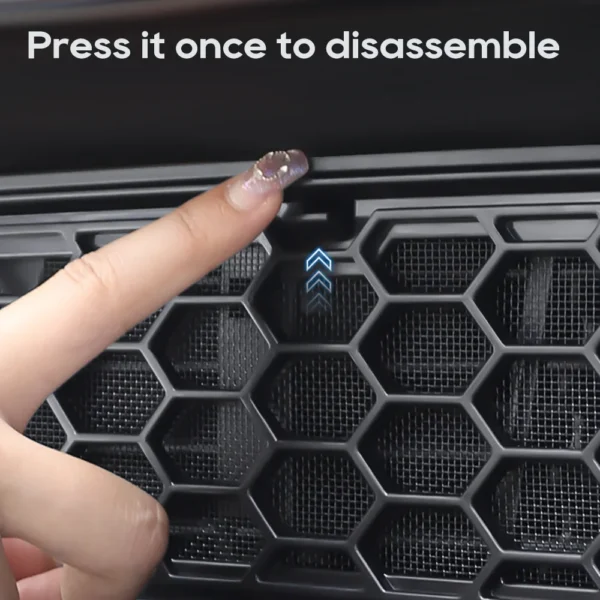 For Tesla Model Y 2025 Launch Juniper Inner Vent Grille Lower Bumper Anti Insect Net Air Inlet Anti Dust Proof Cover - Image 3