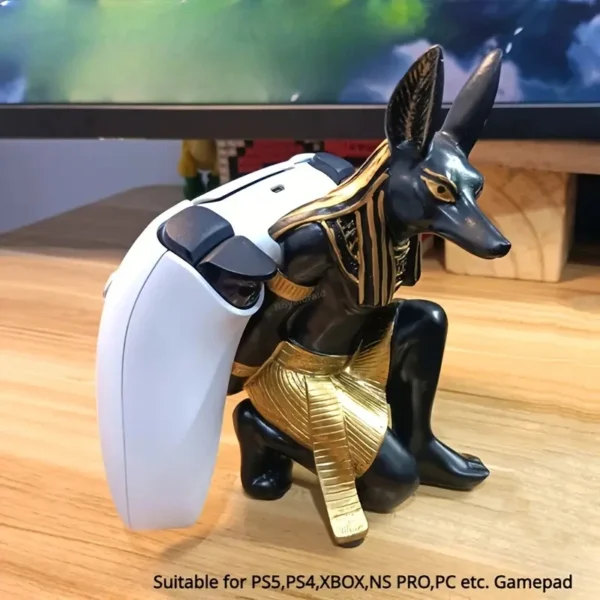 New Pattern Anubis God Base Phone Stand Switch Oled Game Access Universal Display Stand for Ps4/Ps5/Xbox Game Controller - Image 5