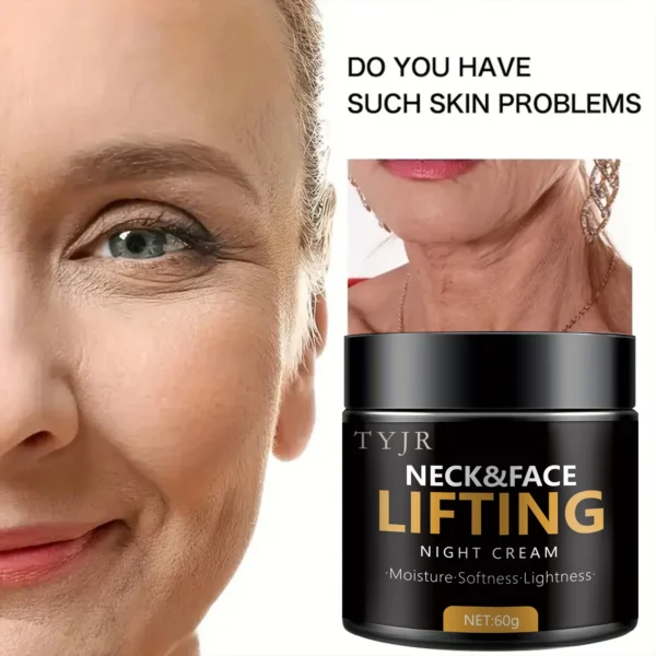 Neck Lines Protein Cream Collagen Eliminate Neck Fine Lines Anti-ageing Lift Rejuvenation Nourish Eliminate Double Chin SkinCare - Image 4