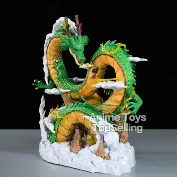 23cm/9.05in Anime Dragon Ball Z Figure Shenron Goku And Shenron Action Figure Model Pvc Statue Doll Collection Toy Gifts - Image 3