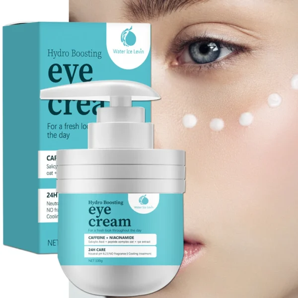 100g Hydrating eye cream: Caffeine + niacin aminosalicylic acid + peptide complex + rye extract - Image 7