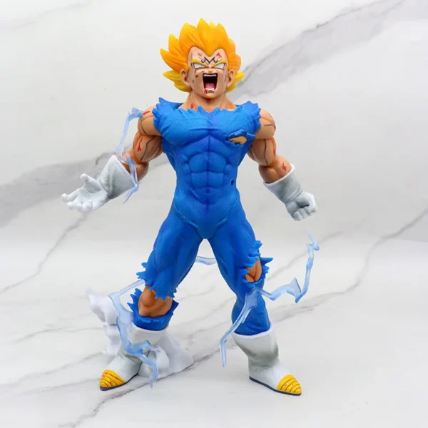 27cm Dragon Ball Self Destructing Vegeta Demonized Vegeta Action Figurin Model Pvc Statue Doll Statue Model Collection Toys Gift - Image 5