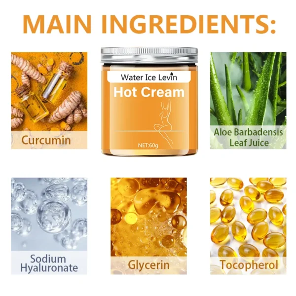 Full Body and Bodybuilding Massage Cream, Hot Compress to Tighten Abdominal Muscles - Image 5