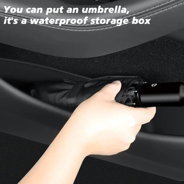 For Tesla Model Y 2025 Launch Juniper Car Door Side Storage Box Front Rear TPE Door Storage Organizer Tray Interior Accessories - Image 4