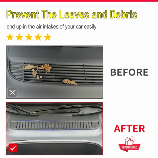 For Tesla Model Y Juniper 2025 Insect-proof Net Front Trunk Anti Insect Dust Proof Inner Vent Grille Air Inlet Protective Cover - Image 3